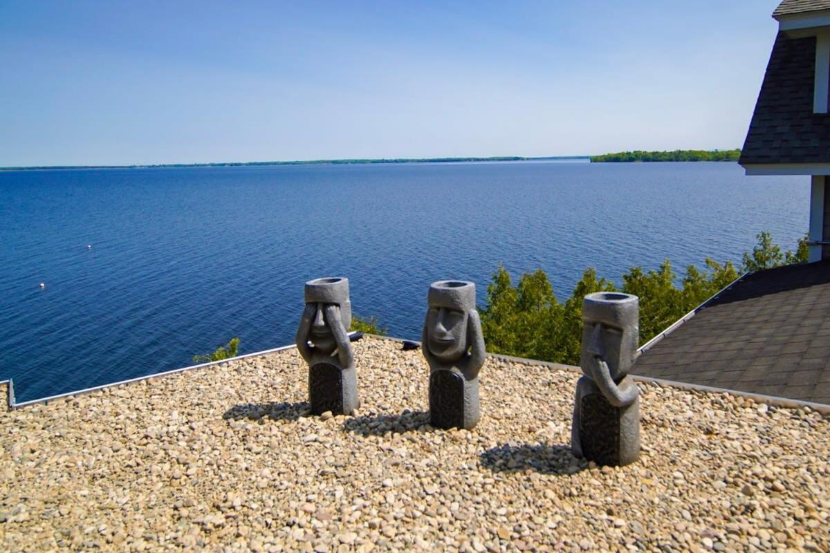 Loza House Adirondack Skydeck Unit Lake Front Plattsburgh Esterno foto